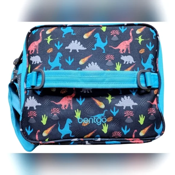 EUC, Bentgo Dinosaur Deluxe Insulated Lunch Bag - Picture 1 of 10